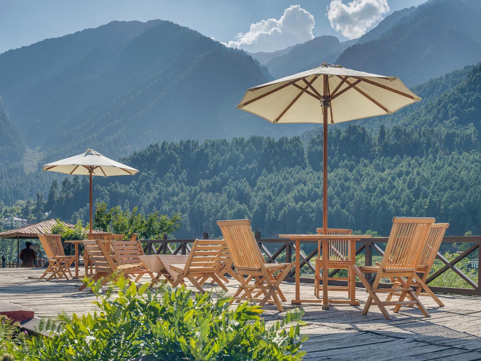 100 m² dengan 1 bilik tidur dan 1 bilik mandi peribadi di Pahalgam Luaran gambar