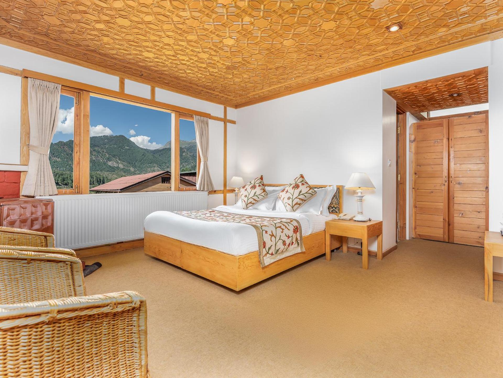 100 m² dengan 1 bilik tidur dan 1 bilik mandi peribadi di Pahalgam Luaran gambar