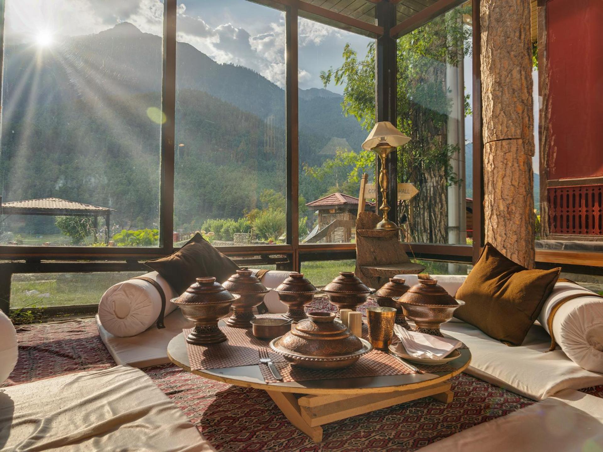 100 m² dengan 1 bilik tidur dan 1 bilik mandi peribadi di Pahalgam Luaran gambar